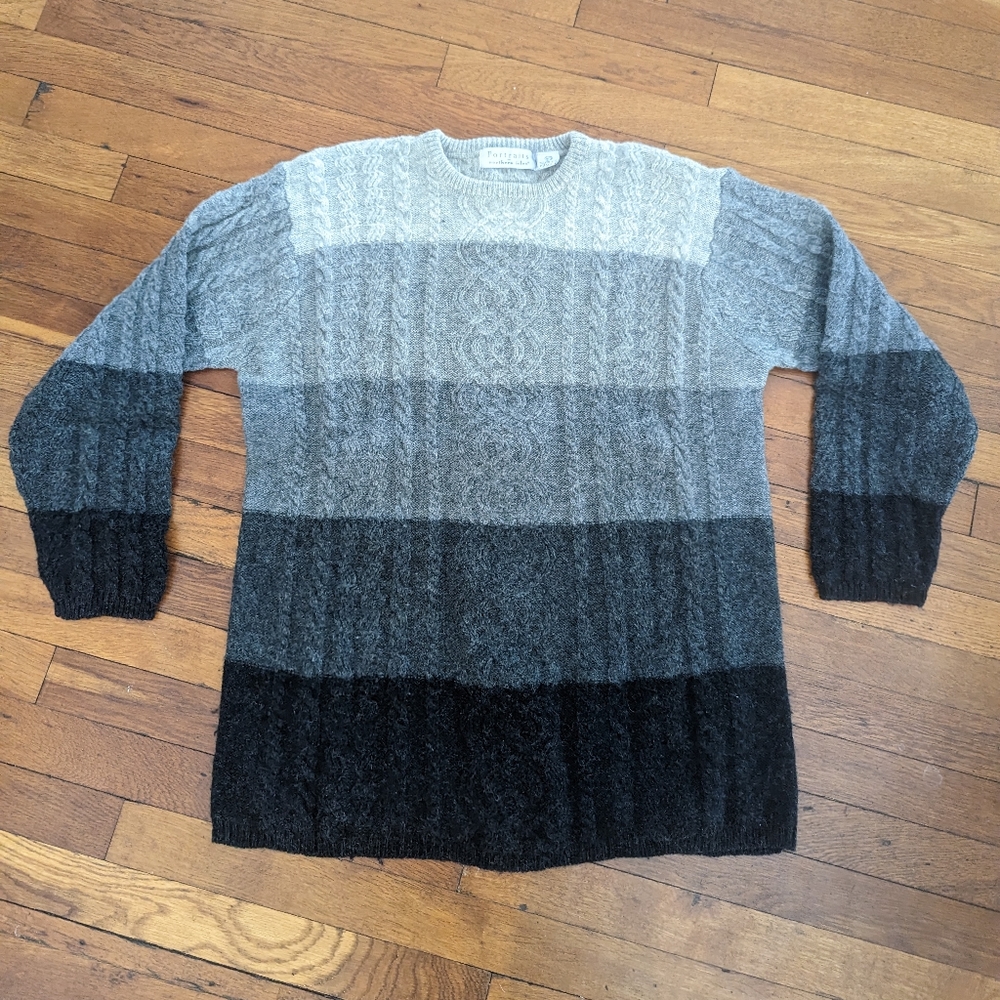 Portraits by Northern Isles 100% Wool Sweater size XL